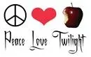 Peace love twilight