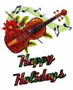 Happy Holidays~Violin