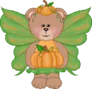 Angel Bears - Pumpkin