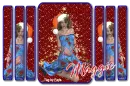 Let It Snow Blue Lady - Maggie
