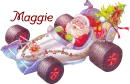 Santas Present Car - Maggie