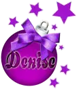 Purple ornament- Denise