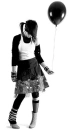 girl with balloon