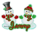 Christmas Snowman: Jammy