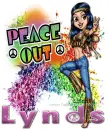 Lynds - peace out girl