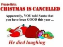 Christmas Is Cancelled...