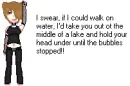 walk on water