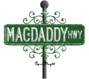 green street sign mac daddy HWY