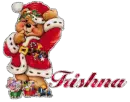 Christmas Santa Bear - Trishna
