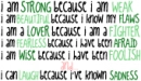 I Am Because