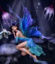 blue wings