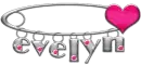 Safety pin- Evelyn