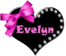 Pin heart- Evelyn