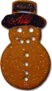 Niki Gingerbread Snowman Cookie