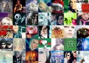Cinema Bizarre Christmas Collage