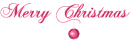 Pink Merry Christmas