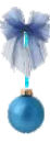 Cute blue ornament