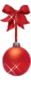 Cute red ornament