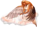 angel on a cloud