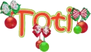 Toti... Christmas Bows