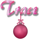 Pink ornament- Trace