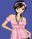 Cute Doll in Pink with Ribbon
