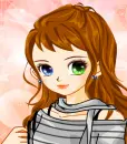 Cute Doll Two-eye colored