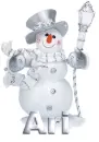 SILVER SNOWMAN