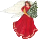 CHRISTMAS TREE ANGEL