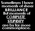 Sometimes..