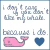 i love my whale! :]