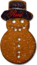 Roni Gingerbread Snowman Cookie