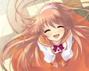 lovely orange school girl