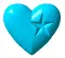 soft color and star float over the heart