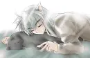 Inuyasha with cat