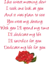 Like sweet morning dew