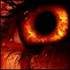 fiery eye