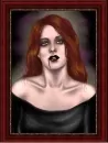 lady beautiful dark