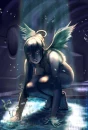 dark fairy- in the water