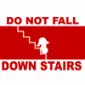 fall in the stairs haha