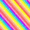 rainbow colours