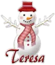 Snowman Teresa