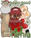 Kenia - pinup toon