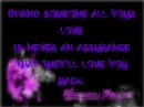 Is not assurance