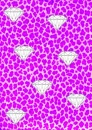 Cheetah/Diamond Background...