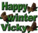 happy winter vicky