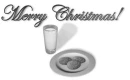 Merry Christmas - Cookies and Milk.