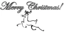 Merry Christmas - Deer.