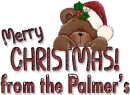 Merry Christmas from the Palmer's