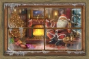 Christmas by Fireplace